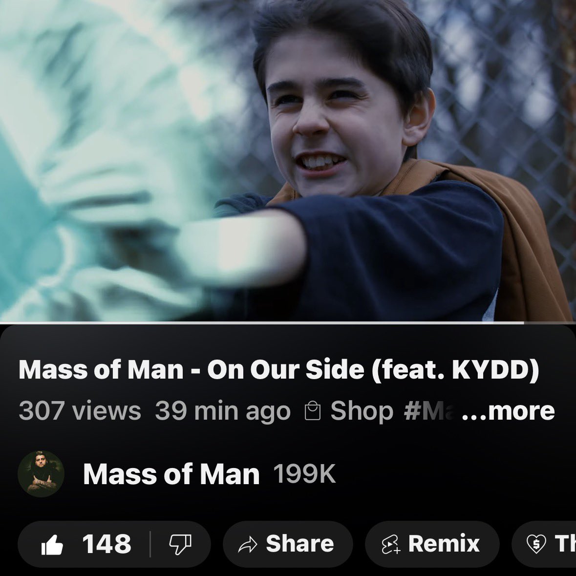 MassOfMan's tweet photo. Just released a new music video! Let me know what you think! https://t.co/sPda8ZPj12