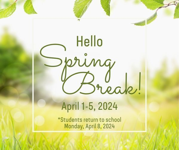 Good afternoon Wildcats! As March Madness comes to an end, Spring Break begins! We look forward to welcoming ALL of our Wildcats back on 4/8/2024. Check out the latest version of News You Can Use (3/29/2024): smore.com/n/bua2y-rhhs-w…