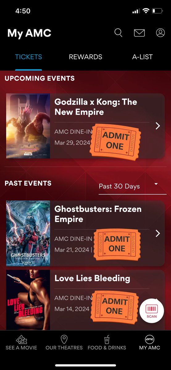 #AMCTheatres #GodzillavsKong 
#AMCAlist #AMC #AMCStubs
Friday Night Movie 🎟️🍿🥤
Godzilla x Kong the New Empire
#IMAX #atAMC #AMC2024 ✨