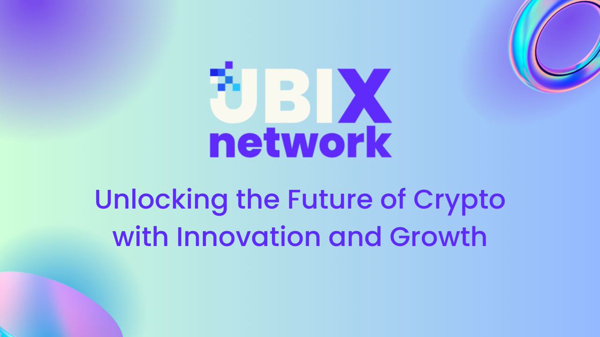 TheWolfOfCrypt6's tweet photo. 🚀 Exciting developments in the crypto world suggest a shift towards altcoins, with UBX coin emerging as a promising investment. With potential Bitcoin market adjustments, #UBX stands out for its bullish trend, particularly with the upcoming Bitcoin halving.

🌟 UBX isn't just another cryptocurrency; it's a comprehensive ecosystem built on Hybrid DAG technology. With successful projects like a tokenization platform, dividend service, exchange, and notarization app, UBX is capitalizing on RWA and Wallet trends. The recent launch of Ubixpay wallet introduces Decentralized Identifiers (DIDs) for simpler social identifier management, showcasing their commitment to innovation and user empowerment.

💡 Where to get this gem? Visit Ubixpay - an innovative product, where exchange and saving becomes easier than ever 👉 https://t.co/MgVo8E46rW