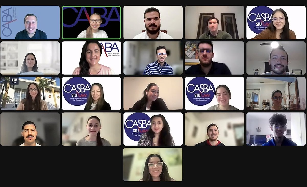 On Saturday, March 23rd, we hosted our CABA Student Chapter Virtual Leadership Retreat. It’s wonderful to hear from our student chapters about their growth and evolution. Thank you to everyone who attended, we look forward to the next one!