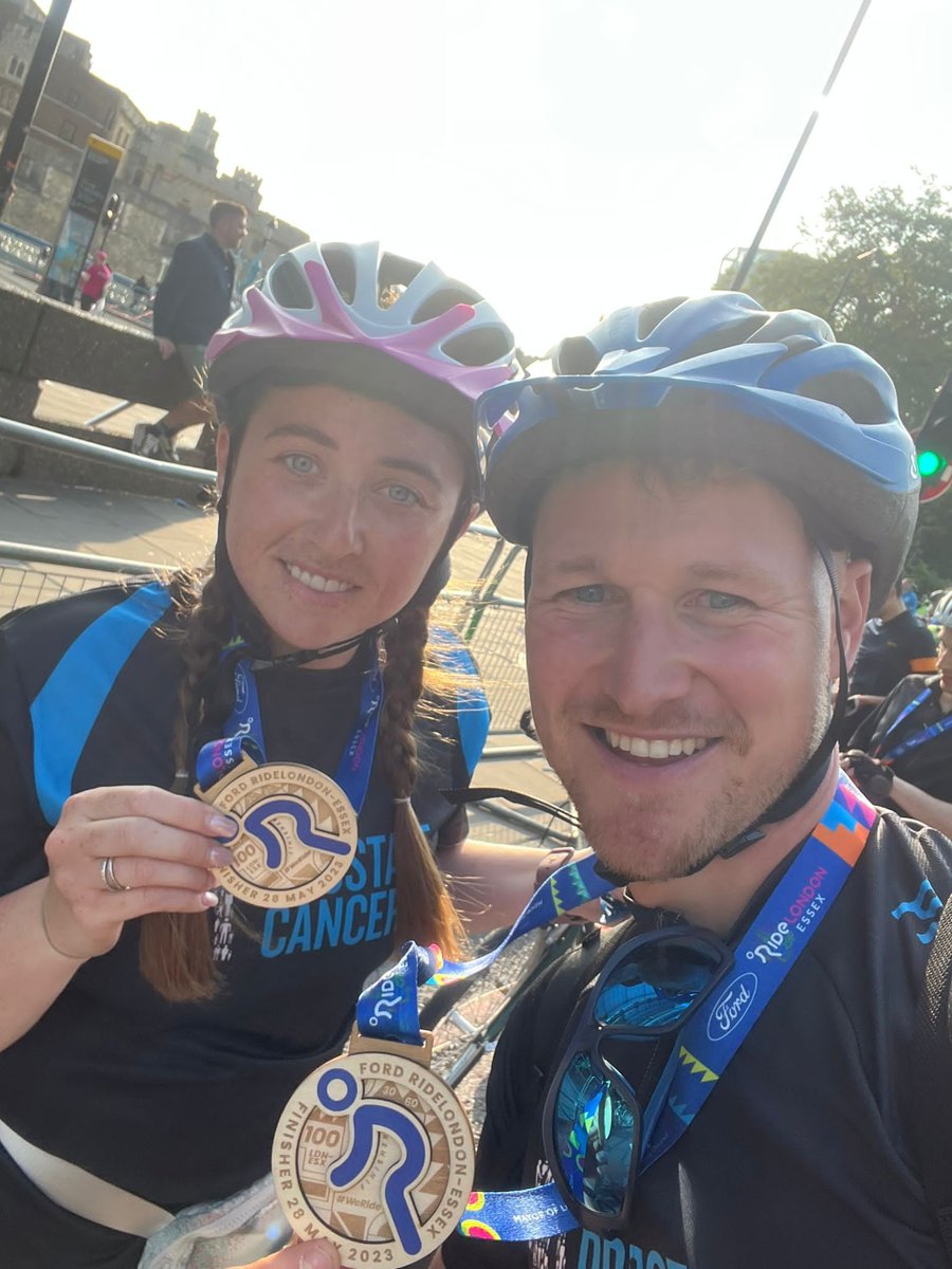 Hannah sadly lost her dad to prostate cancer. That's why she's been running, cycling and doing all she can to raise lifesaving funds and help save men's lives. 💙 With close to £10,000 raised - all that's left for us to say is thank you! #ProstateCancer l #Fundraising