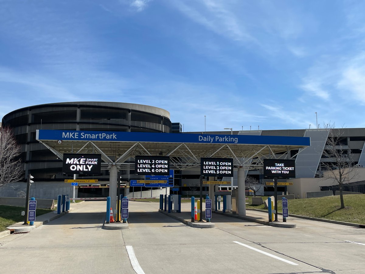 After a busy few days, our parking lot capacities have returned to a more normal level. Our lots are currently open and accepting customers. 🚘 For an even easier parking experience, download the MKE SmartPark app! mitchellairport.com/parking