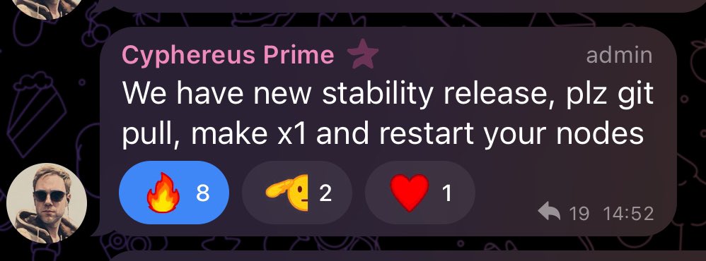 moreworldpeace's tweet image. If you’re running a X1 node !!
Today we got a new update !!
Stop ya node, git pull, make X1 and GO !!