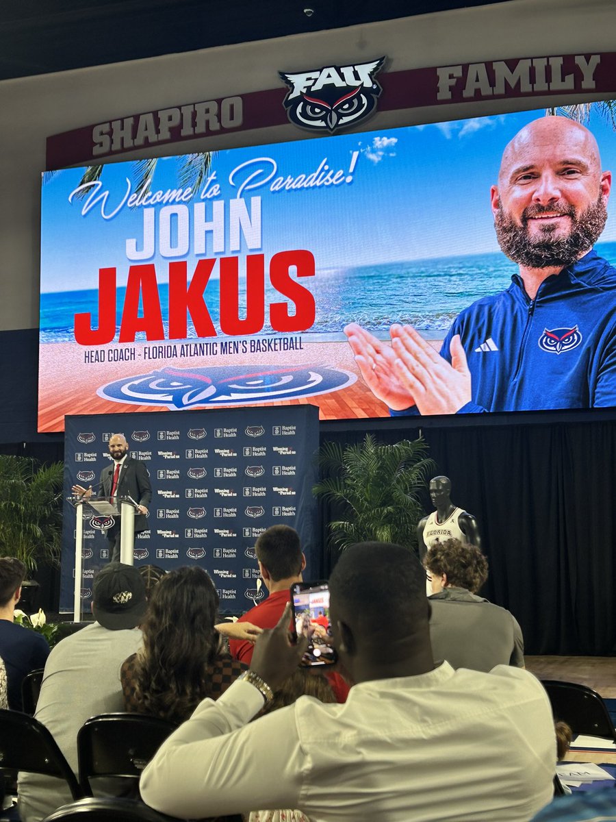 Welcome, Coach Jackus! 💙🏀🦉❤️