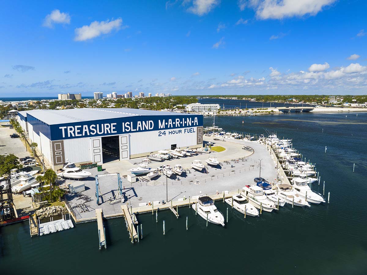 After being nearly decimated when Hurricane Michael made landfall in October of 2018, Treasure Island Marina in Panama City Beach, Florida, is back following a five-year renovation project to restore the facility. marinadockage.com/treasure-islan… #MarinaDockAge #MDA #TreasureIslandMarina