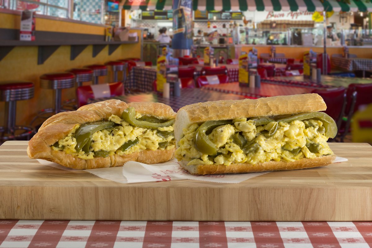 Today in the LAST day to indulge in our Pepper & Egg Sandwich! Head to your local Portillo’s or order online today. Hint: You can order it on a croissant or French bread. (Available at IL, IN, IA, WI locations only).