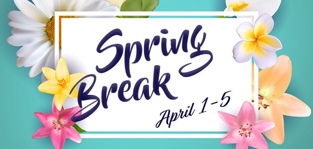 From all of us at YCSD, we hope you have a safe and fun Spring Break! 😎