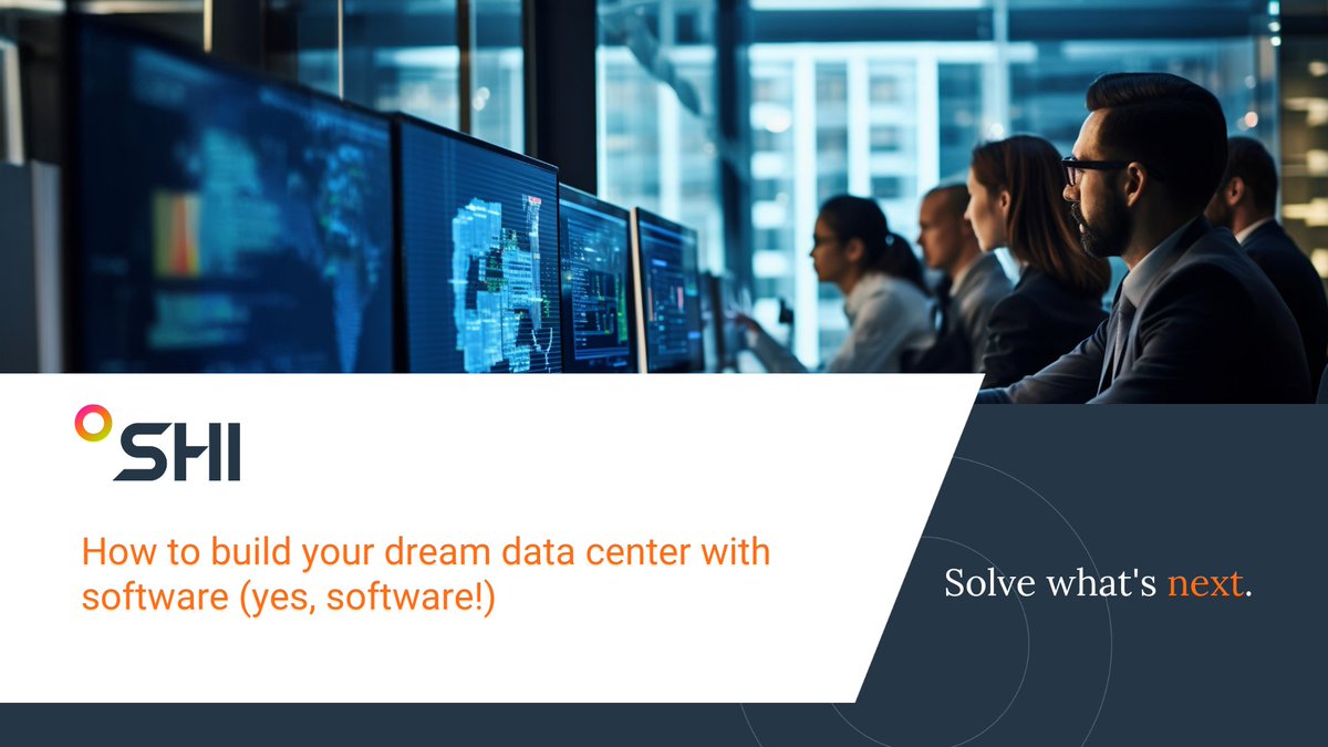 Digital growth has put unfathomable demand on traditional data centers — and they simply cannot expand rapidly enough to meet bandwidth, capacity, and performance needs. But what if data centers could respond and scale as nimbly as the #cloud? Learn more: blog.shi.com/next-generatio…