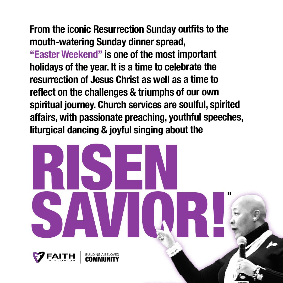 In Christianity, Good Friday is a day of remembrance for the crucifixion of Jesus Christ. Check out Faith Leader Dr. Kay Williams-Dawson's thoughts on the significance of this day. #holyweek #goodfriday #faithinflorida