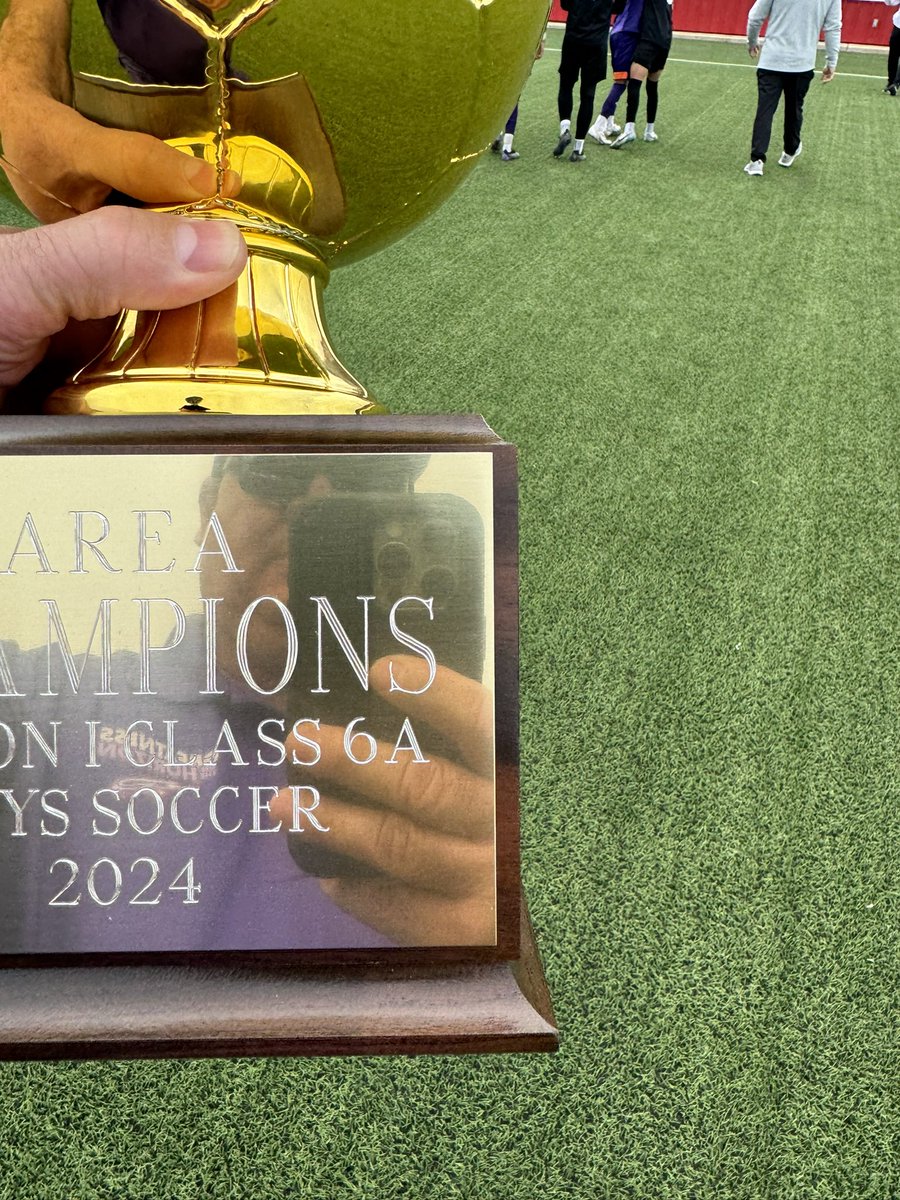 Bringing the hardware home. Congratulations Eastlake Soccer. We are very proud of you. #FTF #TeamSISD