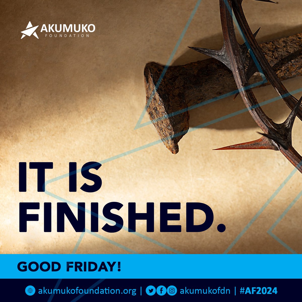 AkumukoFDN's tweet image. It is finished.

#GoodFriday
#AkumkoFoundation 
#AF2024