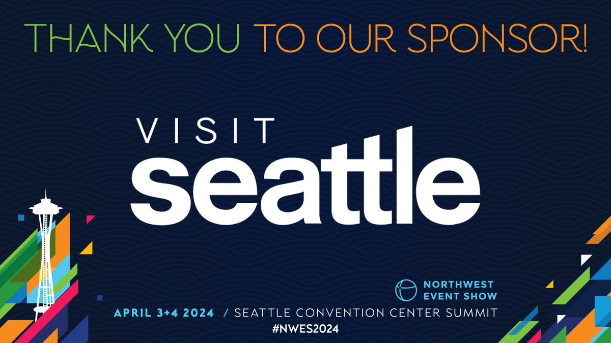 Thrilled to share <a href="/VisitSeattle/">Seattle</a> as the Northwest Event Show Marketing and Activation Sponsor! hubs.la/Q02qZzDG0 #NWES2024 #NWES2024Sponsor #VisitSeattle
