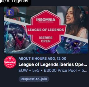 WHY IS THERE A PICTURE OF ME ON CHALLENGER MODE FOR THE LEAGUE OF LEGENDS iSERIES CUP???