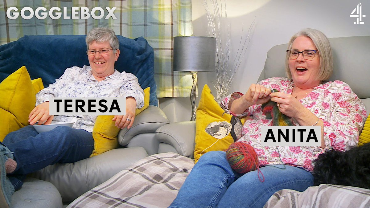 Meet Teresa and her wife Anita 👋 #Gogglebox #newbies