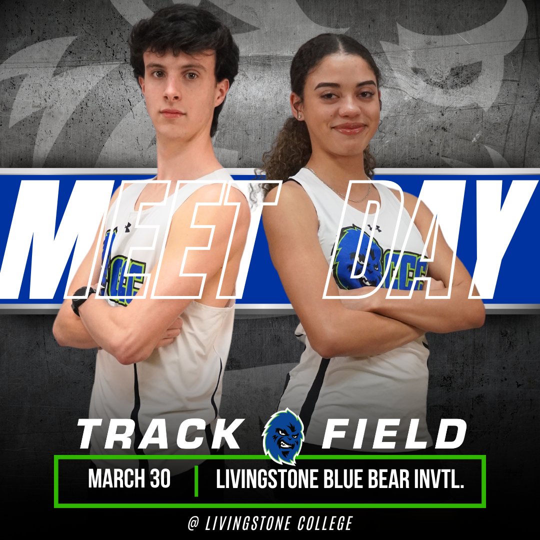 The Track & Field team travels to Livingstone College on Saturday for the Blue Bear Invitational.