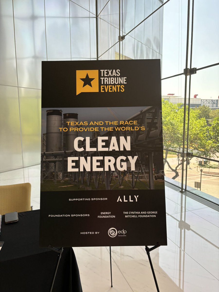 Proud to sponsor yesterday’s discussion on Texas and its role in delivering clean energy. Hats off to @FutureHouston @DrBobBullard @TexasSouthern @fervoenergy and @TexasTribune for a great debate on balancing technology, scale and speed with community engagement. Thanks…