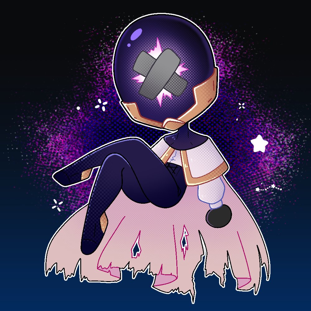 CosmicRaelum's tweet photo. For @digitalVox_ aka my favorite space scrungle 💫 https://t.co/JkCGlZth6J