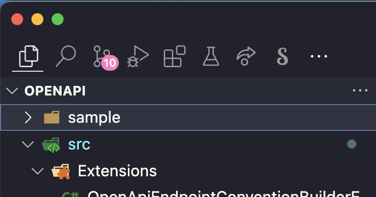 I became an extremely powerful person when I moved the sidebar in my VS Code from the left to the top.