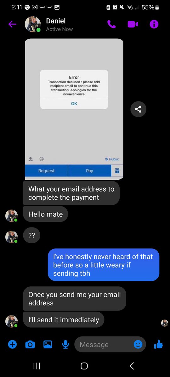 SlobbyH's tweet image. This is a scam, yes?