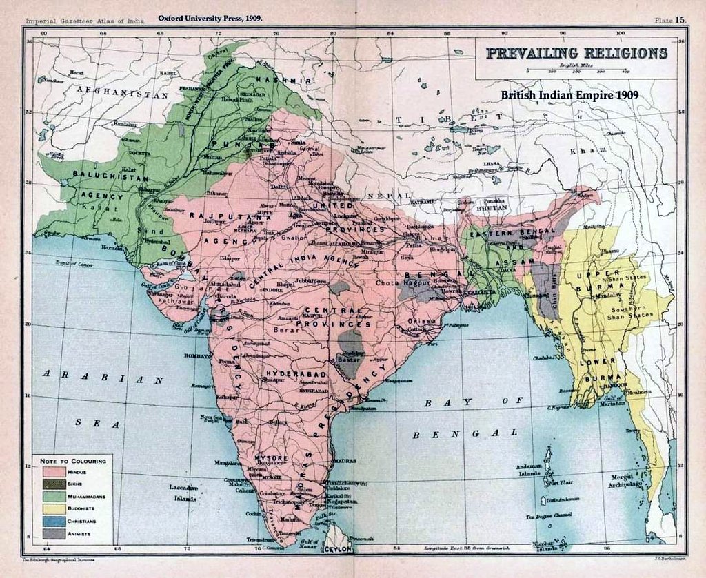 Pakistan in 1909   :)
I guess Sir Cyril Radcliffe did 'Copy and Paste. '  :)

 Imperial Gazetteer of India.

#India #Pakistan #British #History #CrimesOfBritain 🇮🇳  🇵🇰 🇬🇧 
@IndiaHistorypic @1947Partition
#Maps #Islam #Hindu #Kashmir