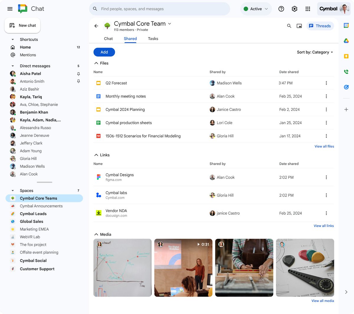 Rachel Coathup (@techmissc) on Twitter photo This update to <a href="/GoogleWorkspace/">Google Workspace</a> spaces will help navigate shared content. We are using spaces to share updates and what’s happening and trying to navigate external links, images etc has been a challenge this is going to be a big plus! 👇 #comingsoon This update to <a href="/GoogleWorkspace/">Google Workspace</a> spaces will help navigate shared content. We are using spaces to share updates and what’s happening and trying to navigate external links, images etc has been a challenge this is going to be a big plus! 👇 #comingsoon