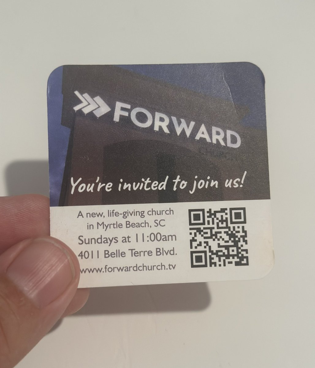An invitation can change a life for eternity! 

Join us this Sunday at @ForwardMyrtle! 

forwardchurch.tv/planyourvisit