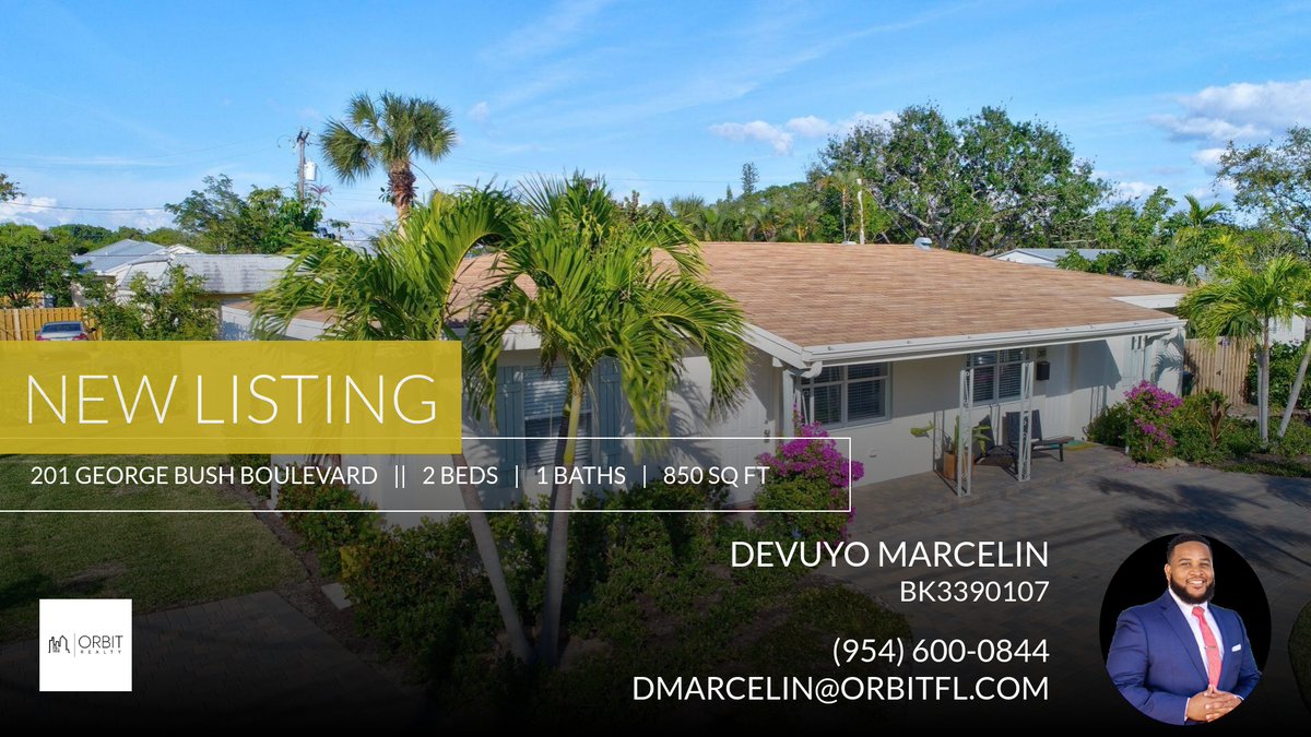 DevuyoMarcelin's tweet photo. 📍 New Listing 📍 Take a look at this fantastic new property that just hit the market located at 201 George Bush Boulevard W in Delray Beach. Reach out here or at (954) 600-0844 for more information

🏡  BUY | SELL | RENT | INVEST
 ... https://t.co/Nu7EBf5jno https://t.co/ZhCIPCQFMF