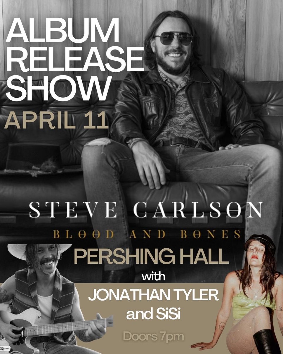 Austin Album Release Party in two weeks! posh.vip/e/steve-carlso…