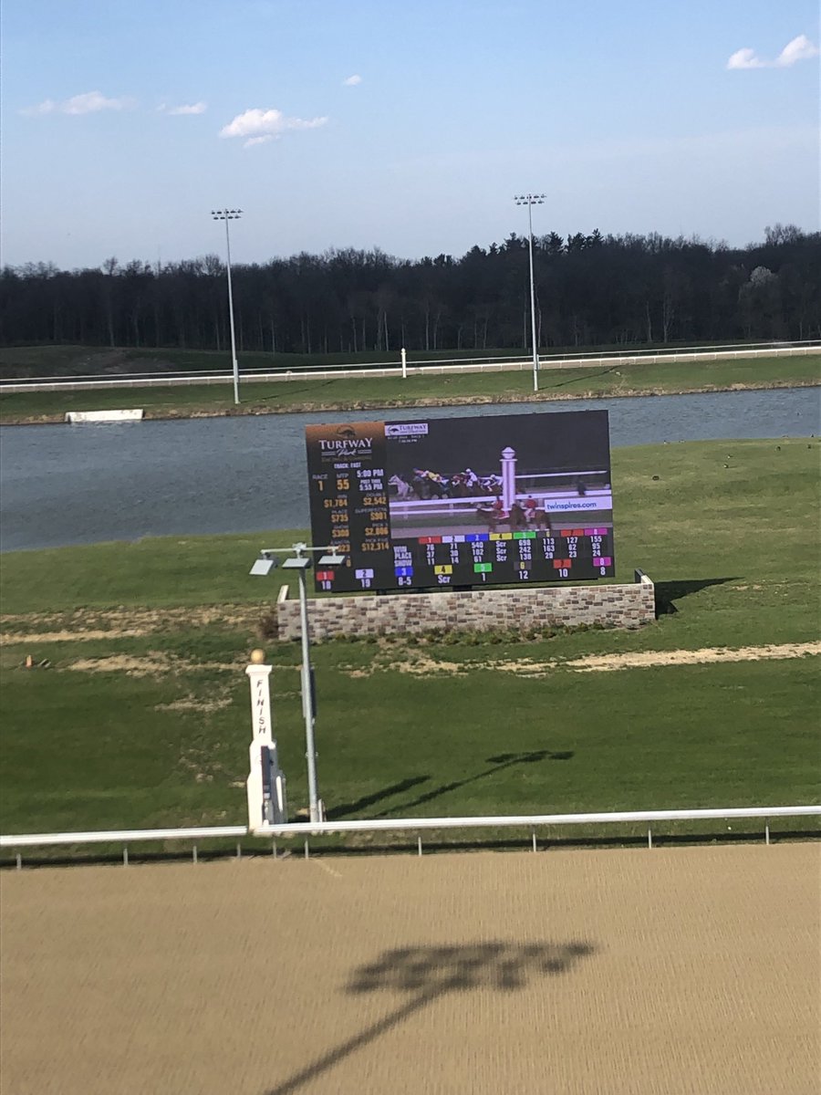 Good Friday’s Alive here ⁦@TurfwayPark⁩ Last Friday for the 2024 Winter/Spring Season 5:55 pm First Post Eight Races HUGE CARRYOVERS R3 .20 Single 6 $226,132.88 R4 .50 Late P5 $111,806.53 R8 Super Hi 5 C/O $38,650.67. Tomorrow is CLOSING DAY 5:55 pm FAN APPRECIATION NIGHT!