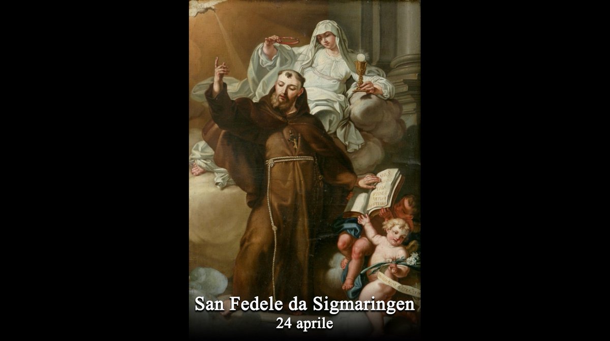 Oggi si celebra: San Fedele da Sigmaringen santodelgiorno.it #santodelgiorno #chiesacattolica #sanfedeledasigmaringen #sanfedele #markusroy