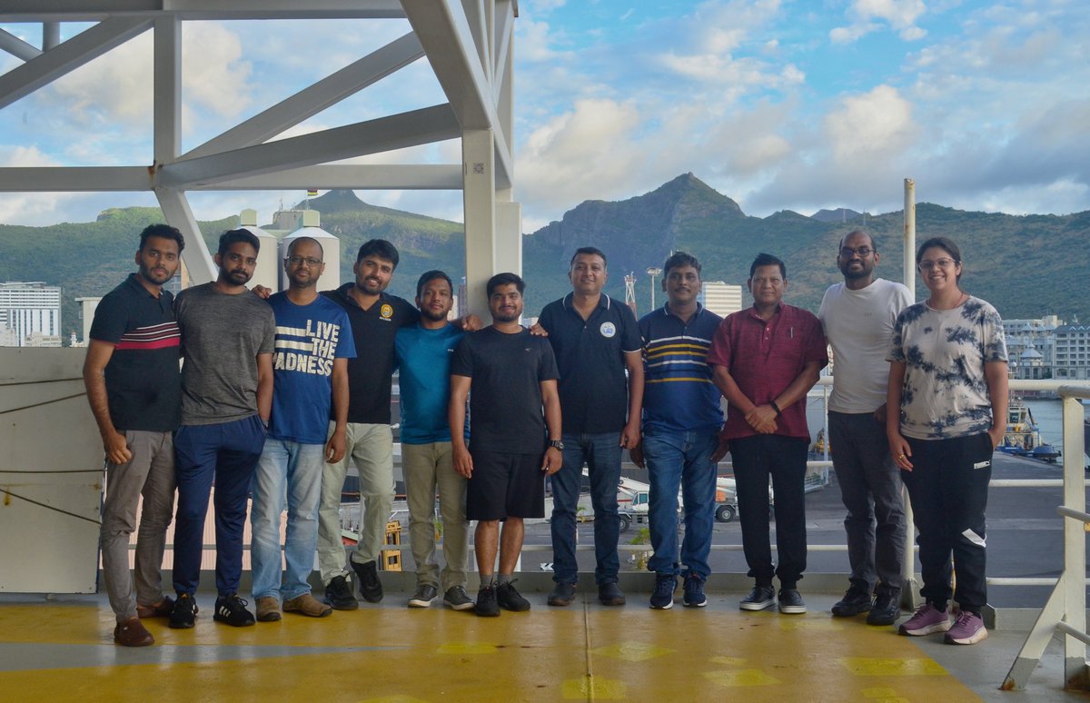 ncaor_goa's tweet photo. The third leg of the expedition onboard RV #Argeo Searcher has started sailing on 27th March 2024 for exploring potential polymetalic sulphide minerals in the Indian Ocean using Autonomous Underwater Vehicle (#AUV).
@moesgoi https://t.co/fL0hyXvxSy