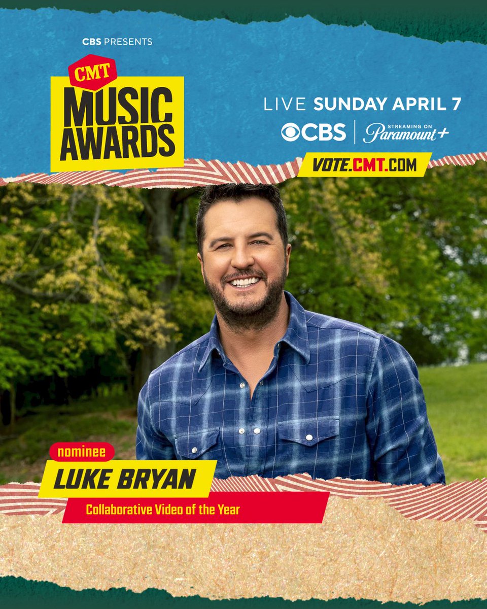 Cowboys and Plowboys with my buddy @jonpardi is nominated for Collaborative Video of the Year at the 2024 #CMTawards. This award is fan voted, so get to voting every day at vote.cmt.com. Tune in April 7 on <a href="/CBS/">CBS</a> to see who wins! <a href="/CMT/">CMT</a>