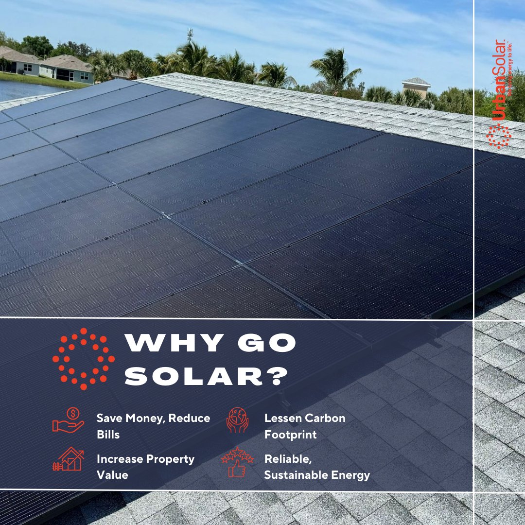 In case you needed a few reasons to go solar! Visit urbansolar.com/request-a-quot… to find out how we can help reduce your monthly energy bills!