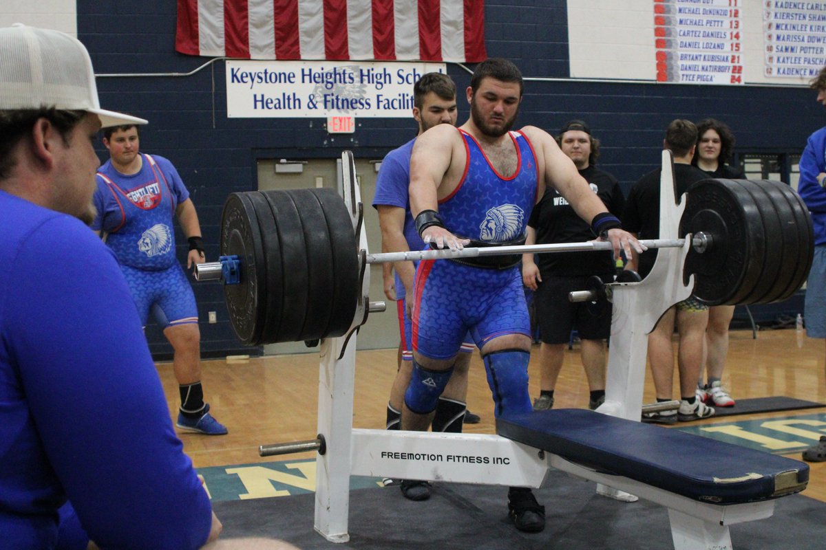 Do the Math...Jeffries weights 238..on the bar 380...looks like 3,800..Keystone Hts. wtlifts dominate