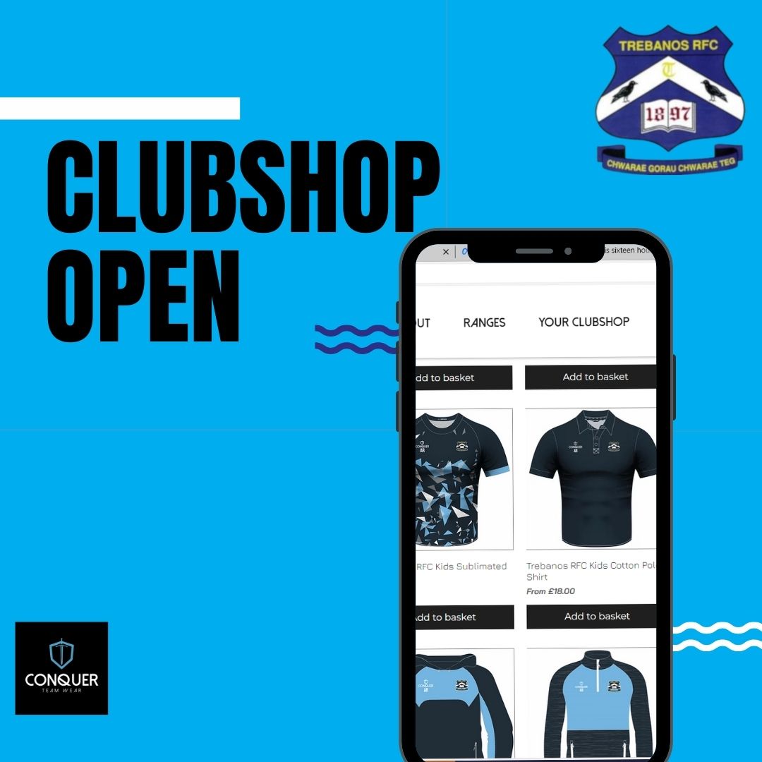 Go, go, go...our club shop is now open again and we've got you covered from hoodies to bucket hats, towels to dry robes. Shop online now: conquerteamwear.com/clubshop/treba…