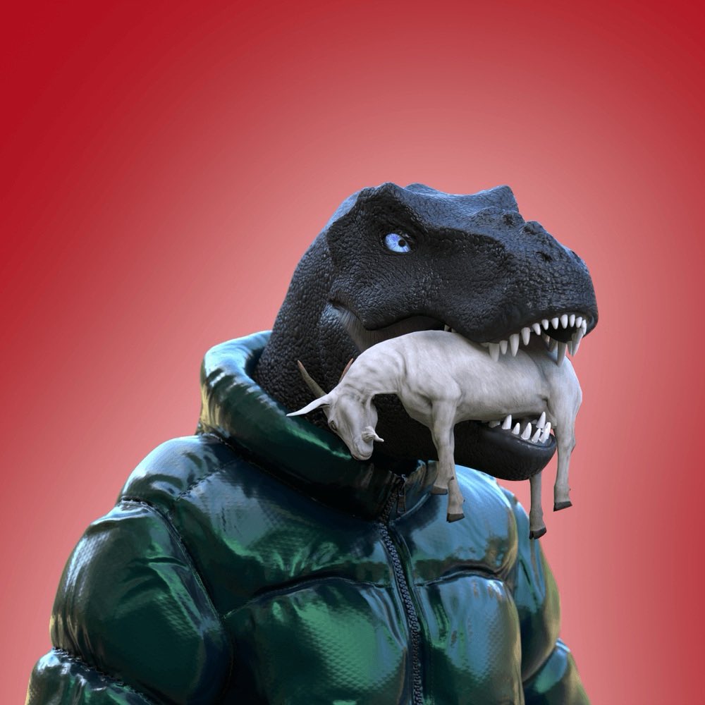 MathiasHaase420's tweet image. The dinos went extinct, only they didnt in one multiverse…only to fade away, but….maybe somethings cooking…

If you still hold one of these, join the new discord for a community driven resurrection. 

@CroatCrypto @CryptoDragon171 @LoweShaye @MichelleAStaton @madch0ps