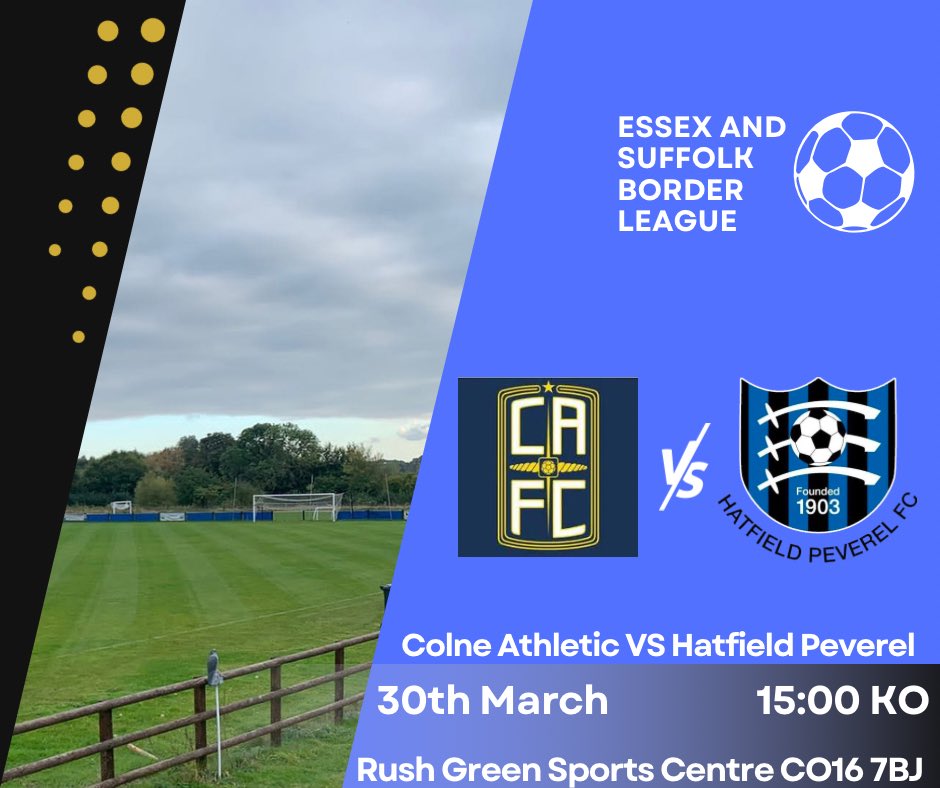 Tomorrow afternoon the First team travel to league leaders Colne Athletic whilst the Reserves host Roman Rovers. Clubhouse open for refreshments!💙🖤