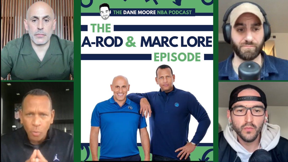 On today's show we are joined by Alex Rodriguez and Marc Lore. With @KyleTheige, we talk all things Wolves ownership. Lore: 'I think Glen (Taylor) just decided, as he said, that this team is worth a lot more than when he did the deal, and he no longer wants to abide by the