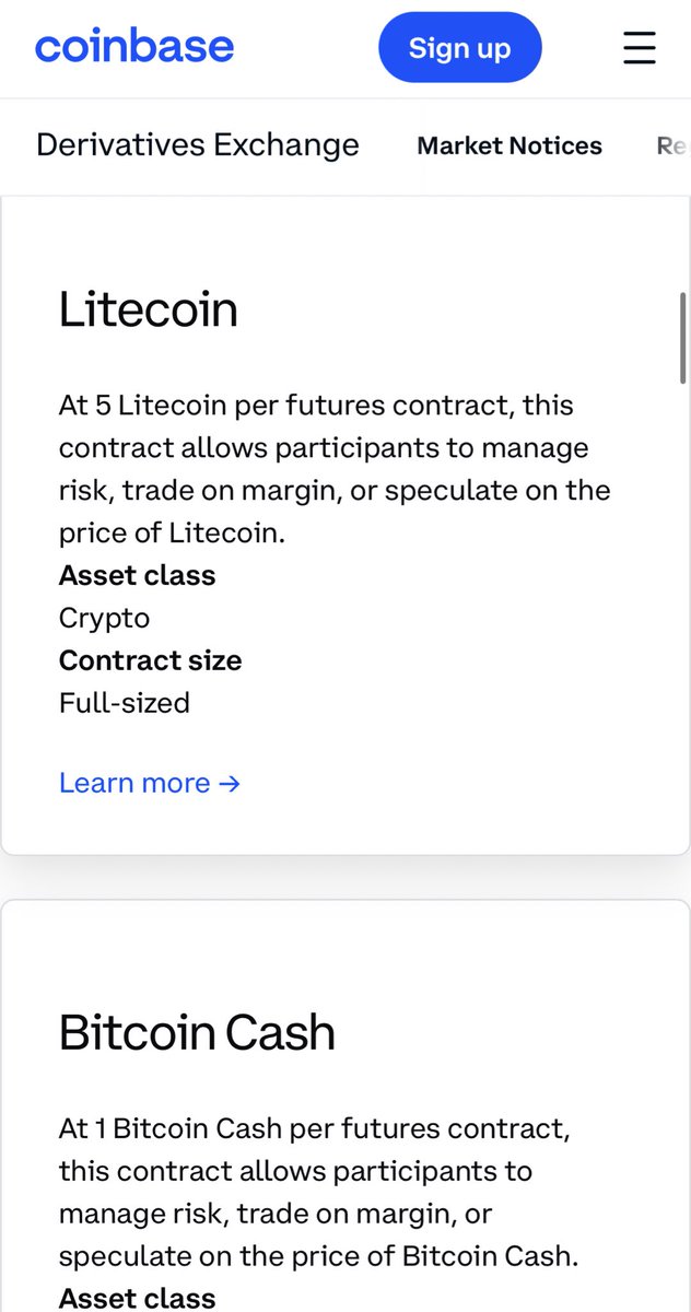 I see you #Litecoin 👀🤝
$LTC $LC

coinbase.com/derivatives