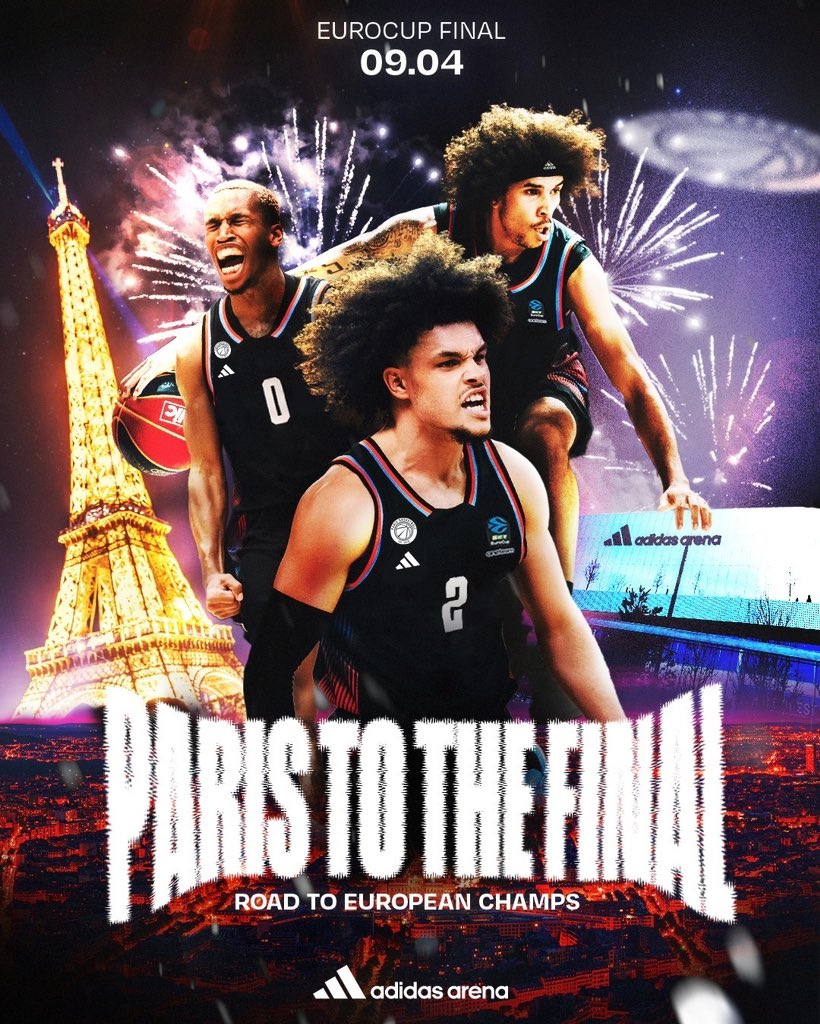 LE PARIS BASKETBALL EST EN FINALE DE L’EUROCUP 😍😍😍😍😍