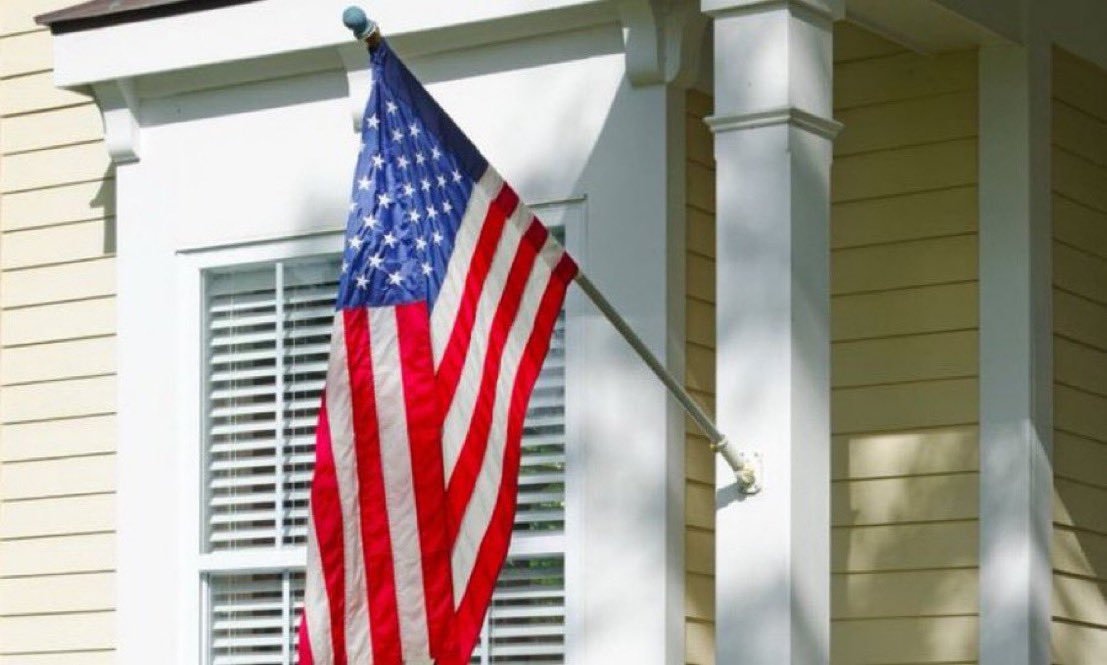 Do you miss the days when you could proudly fly your American flag without your neighbors thinking you’re MAGA?