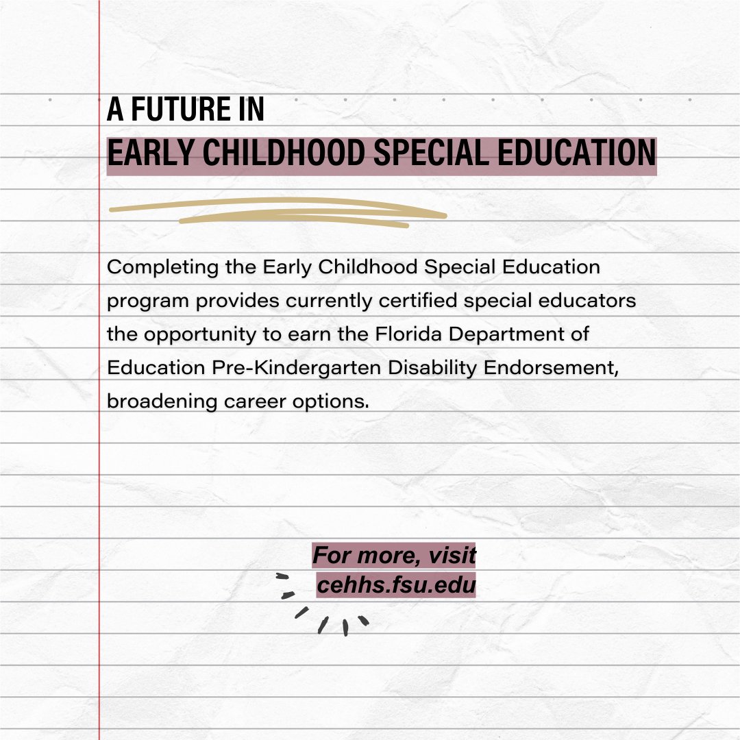 Unlock endless possibilities with an Early Childhood Special Education degree. Empower not just yourself but also your community. Start exploring career options today! #career #empower #inspire