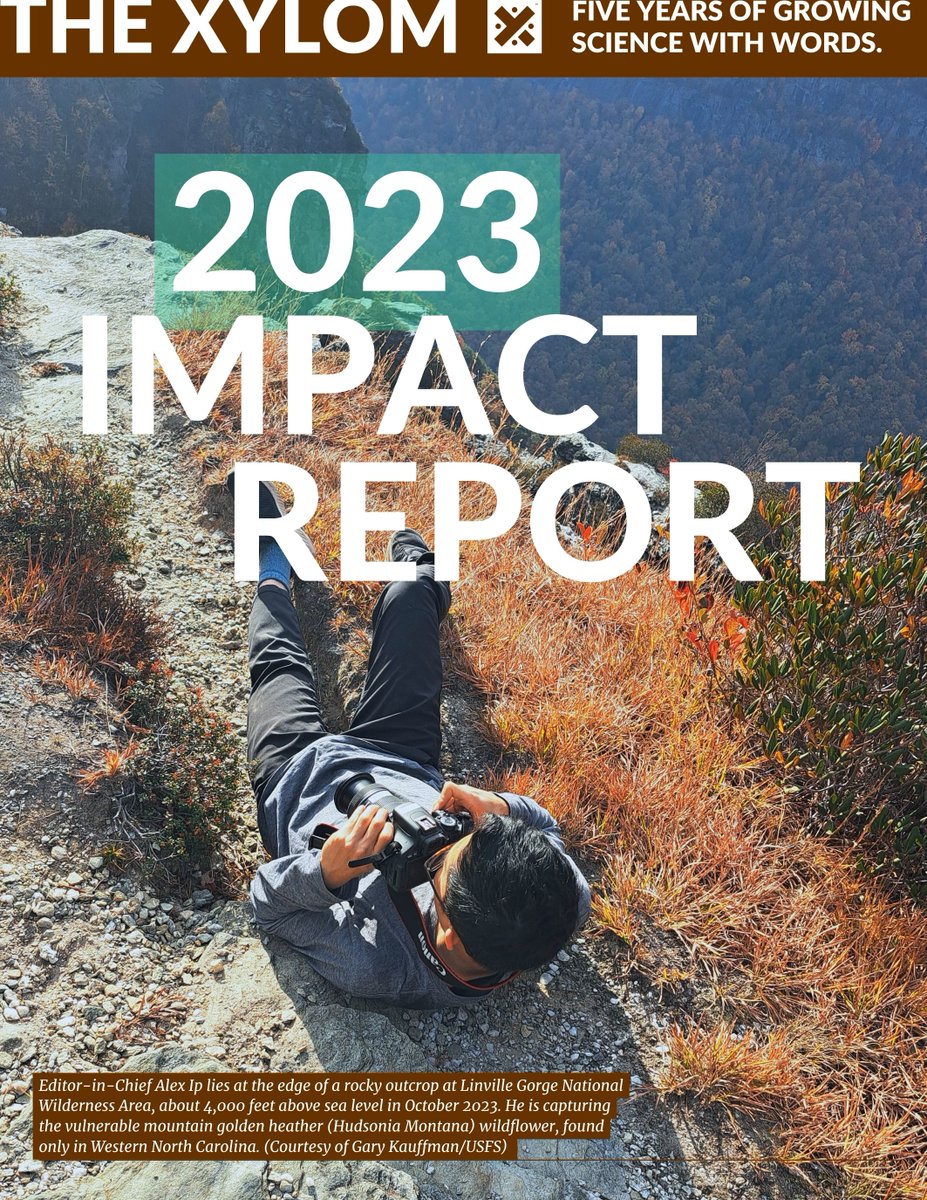 It's here! Celebrating five years of growing science with words, check out The Xylom's 2023 Impact Report: bit.ly/the-xylom-2023…