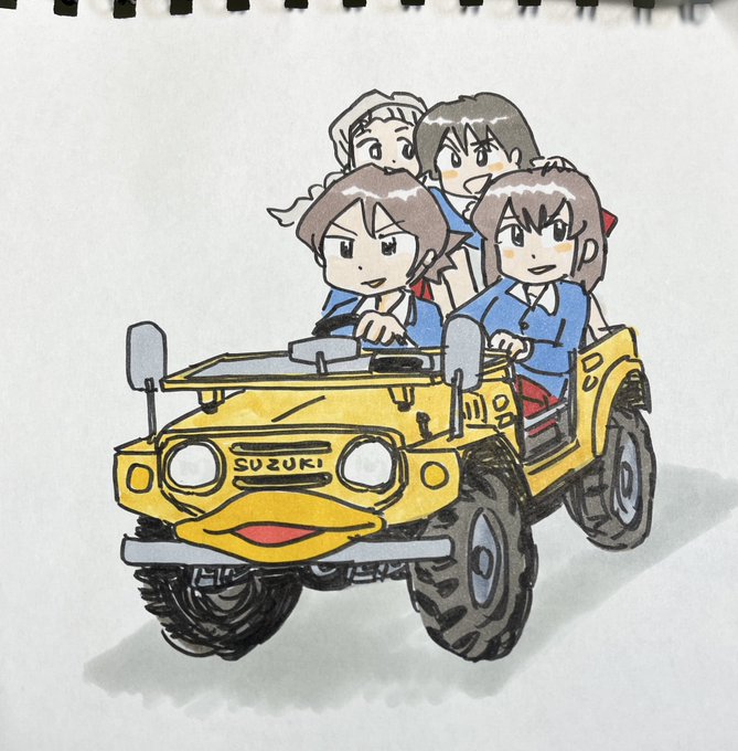 「運転 複数の女性」のTwitter画像/イラスト(新着)