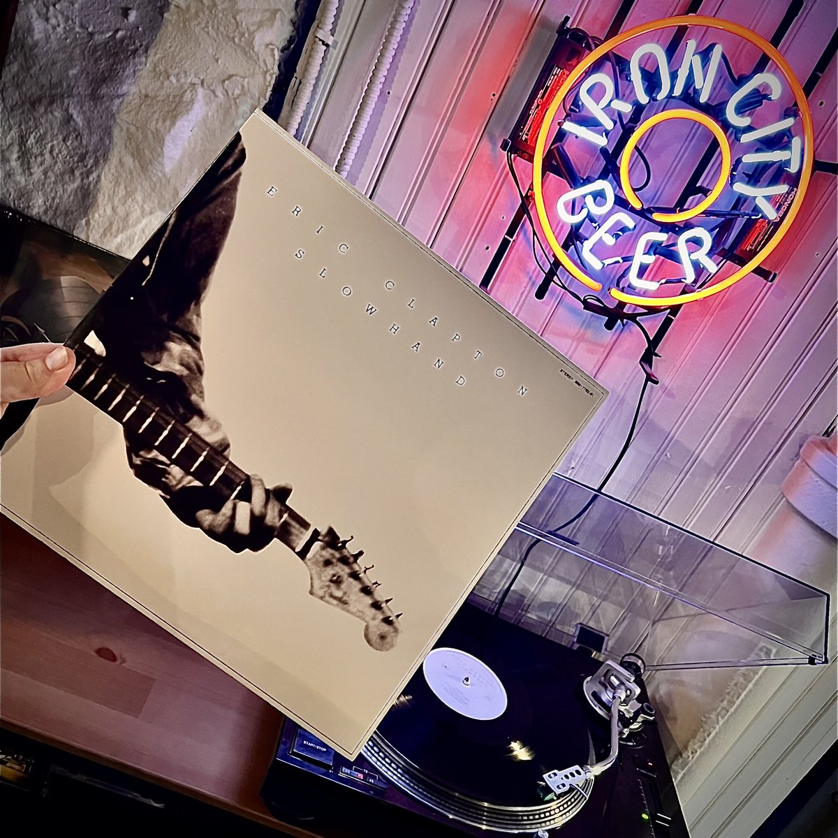 mpgeiser's tweet image. How do you feel about #EricClapton?  

He’s not my favorite… but #Slowhand is absolutely FANTASTIC!! ❤️🤘

And it’s what’s spinning in Pittsburgh…