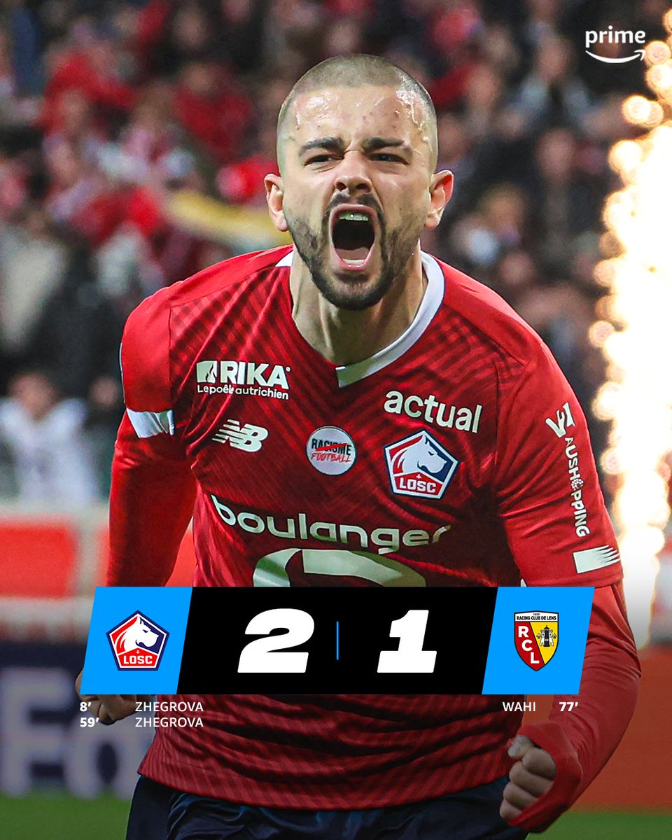PVSportFR's tweet photo. 👑 Les Rois du Nord sont 🔴⚪️ ! 

#LOSCRCL https://t.co/kkhY9fXdmg
