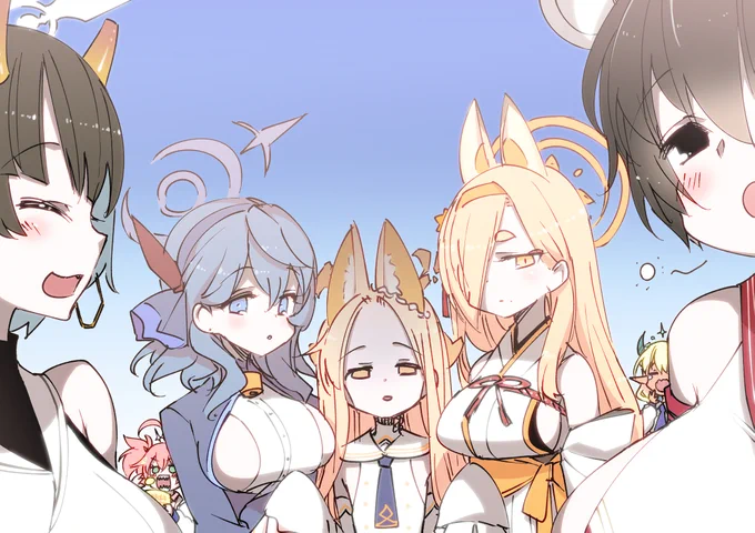 乳呼吸族#ブルアカ 