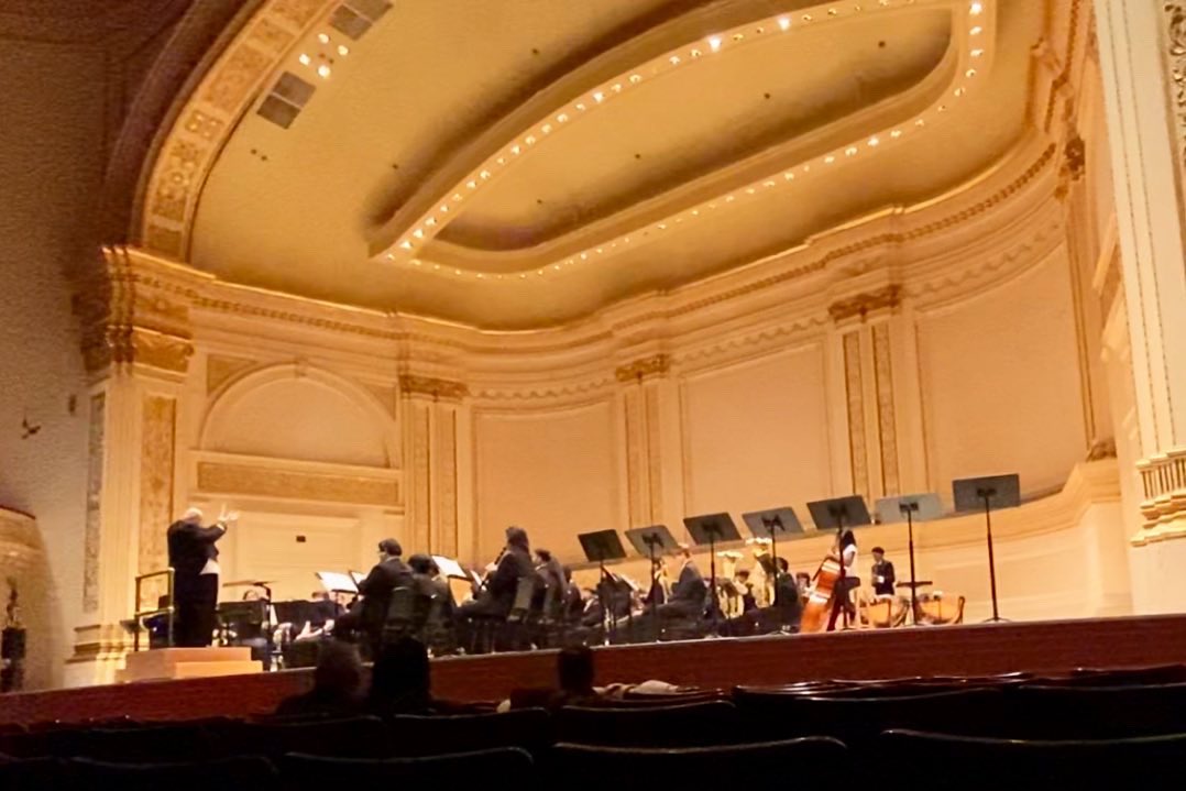 Falcons went to Carnegie Hall and did their THING! #falconpride #beafalcon #bishopdunne #bishopdunnemusic