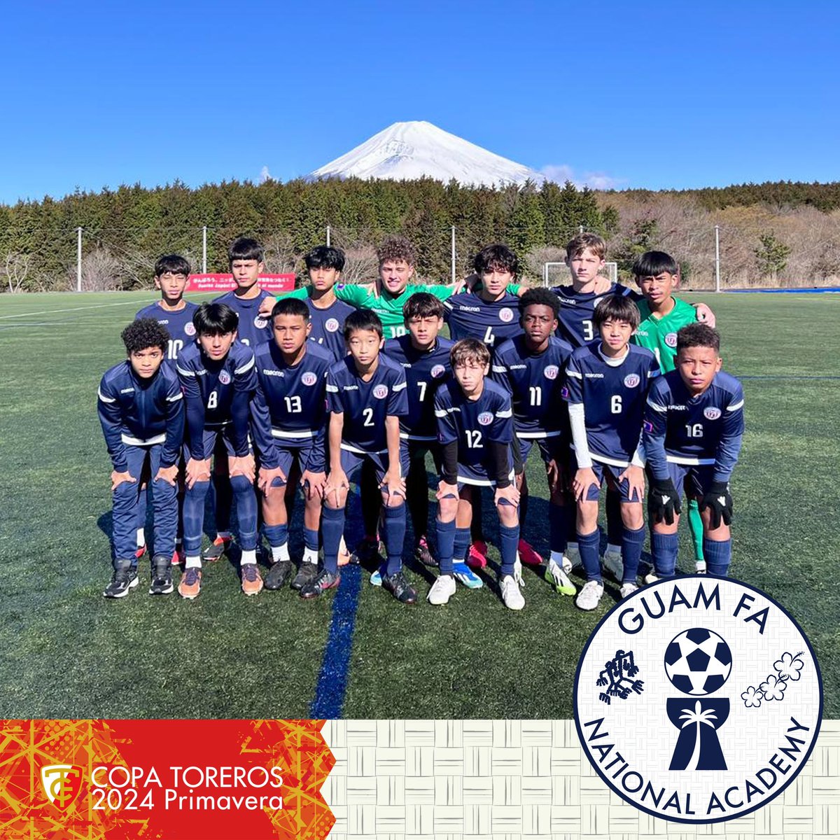 GuamFootball's tweet photo. Welcome back Guam FA U15 Boys Academy team !
The team competed in the Copa Toreros 2024 Primavera in Japan earlier this week, playing against a handful of youth club teams before departing Japan Thursday.
#GuamFootball #YouthFootball #CopaToreros #CopaToreros2024Primavera https://t.co/DFluIHbu0D